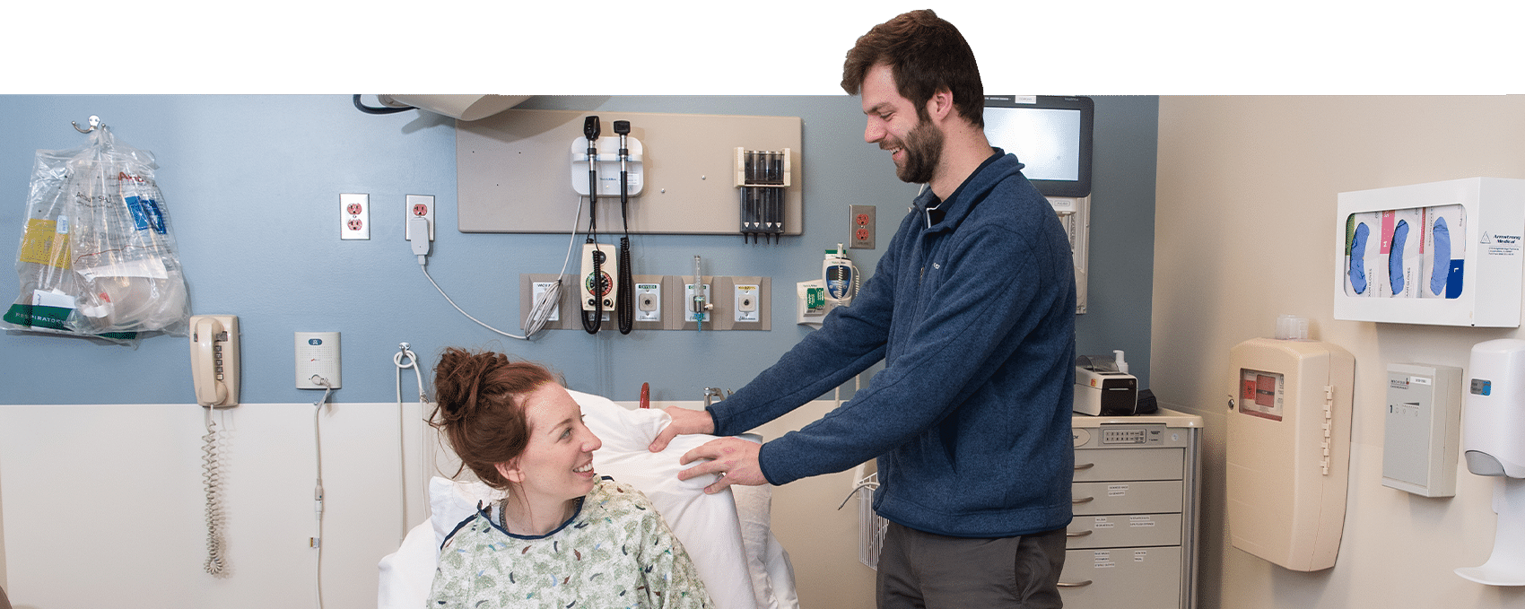 best upon request team member and patient
